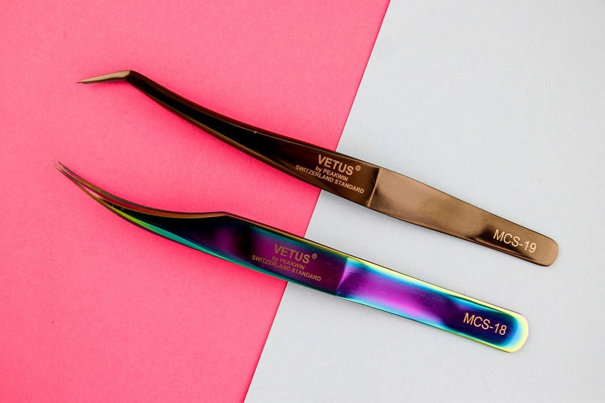 Eyelash artists cannot use just ANY eyelash tweezers!