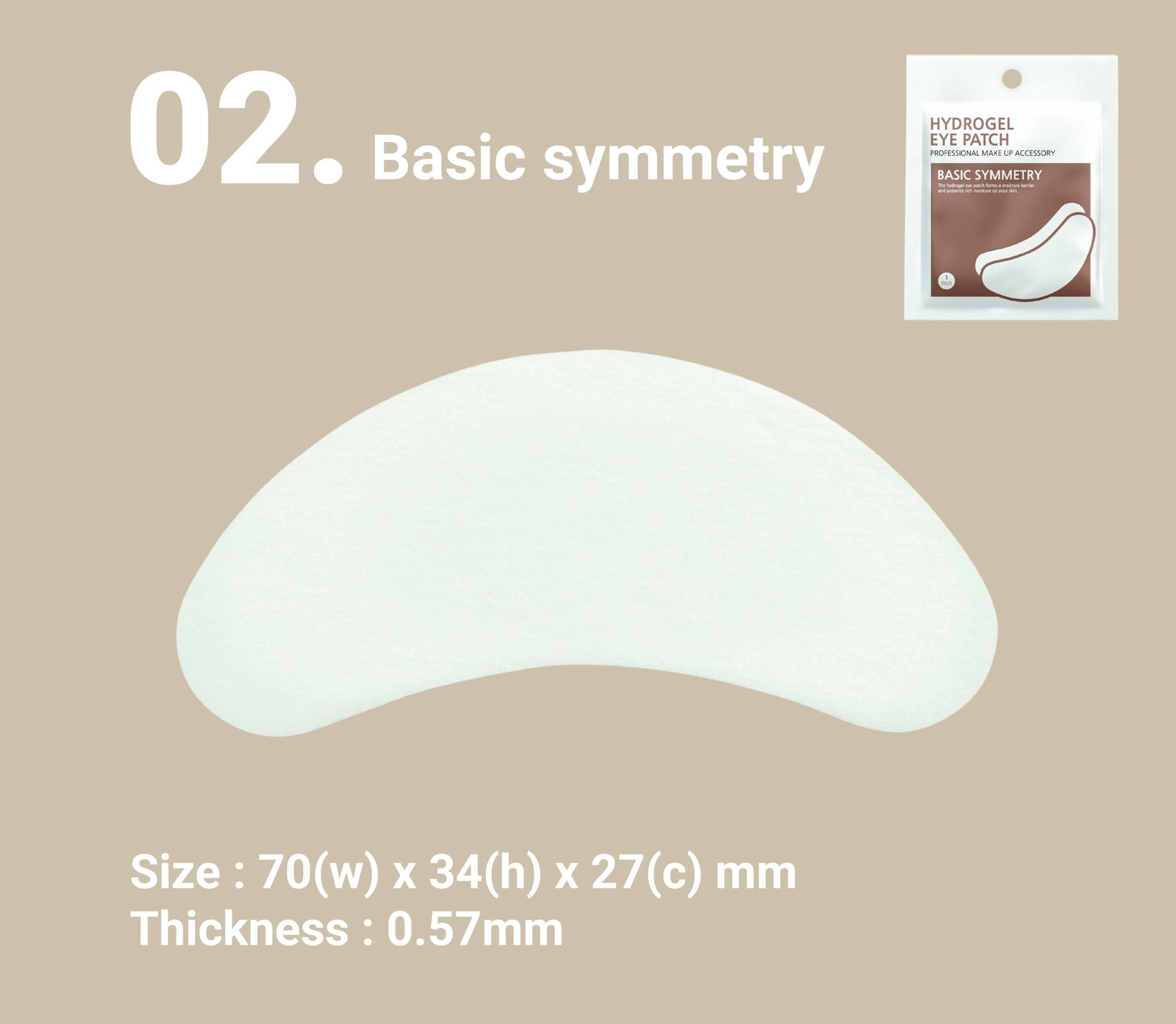 Hydrogel Eye Patch