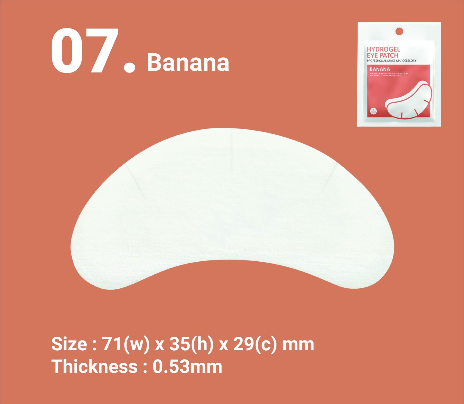 Hydrogel Eye Patch