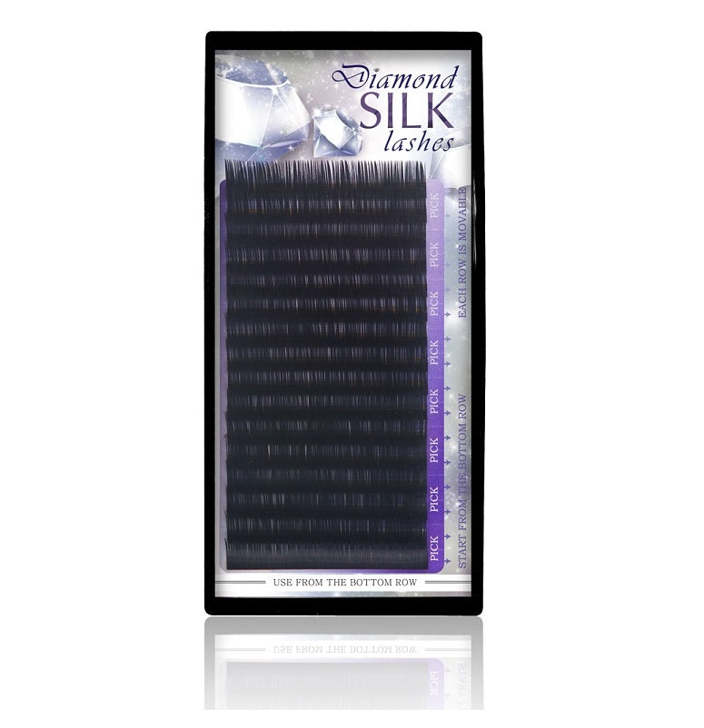 Mixed Length Premium Eyelashes B, C, D, J Curl