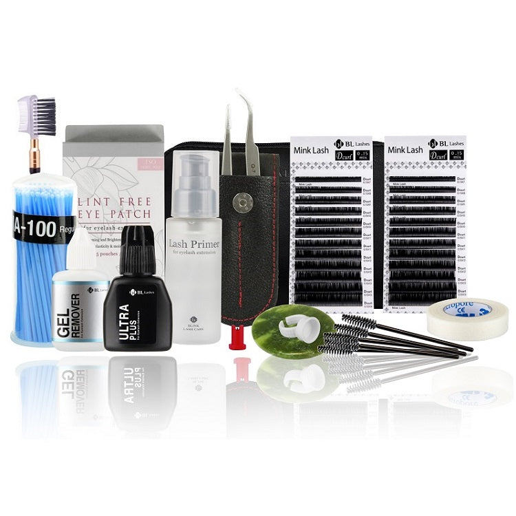 Blink Eyelash Extension Kit Mink Lash with Adhesive