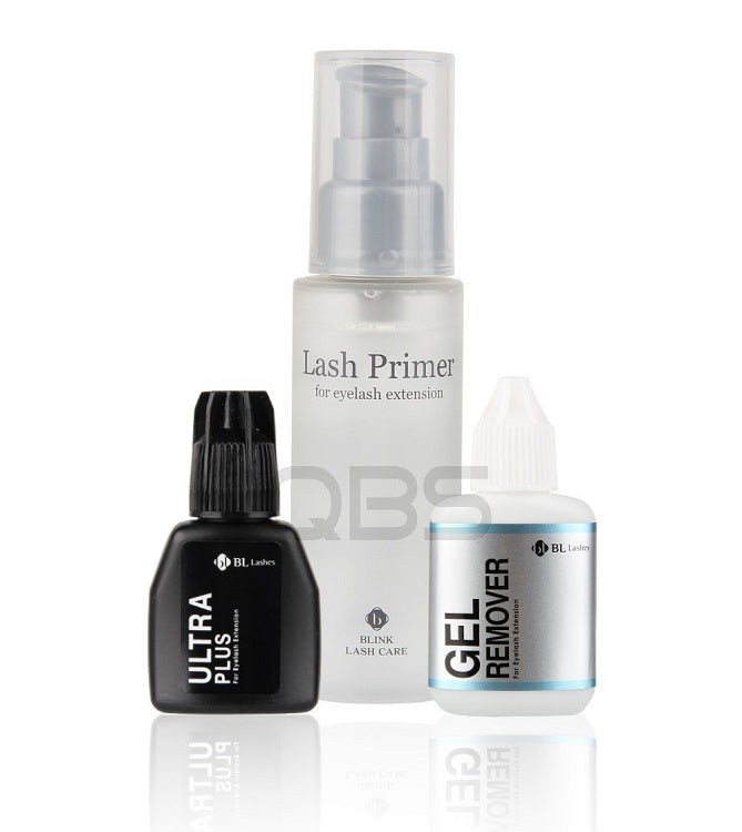 Eyelash Extensions Set: Ultra Plus Glue, Primer, Remover