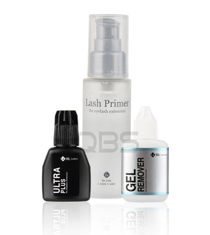 Eyelash Extensions Set: Ultra Plus Glue, Primer, Remover