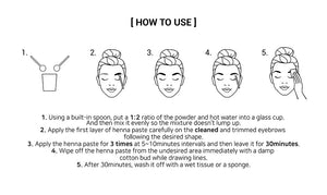 Eyebrow Henna