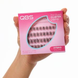 hybrid volume cluster lashes