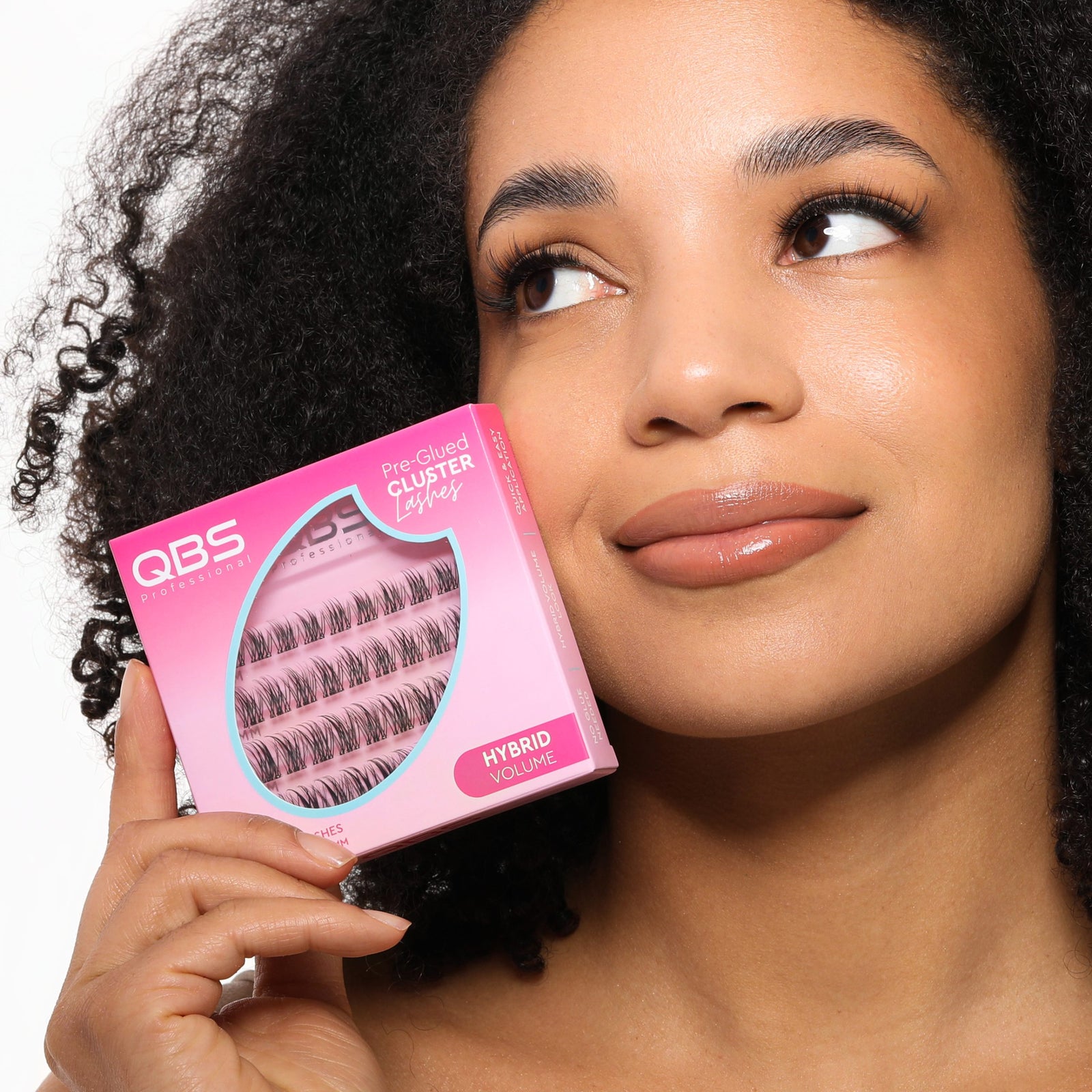 hybrid volume cluster lashes
