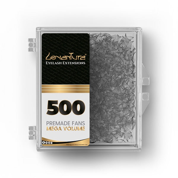 Premade Volume Fans 500 Curl D
