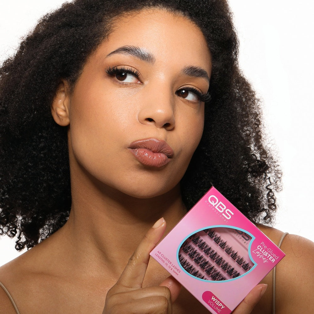 Wispy Volume Pre-Glued Cluster Lashes