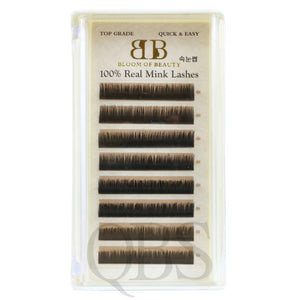 100% Real Siberian Mink Lashes Curl B, C, D, J