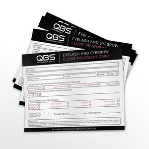 Client Treatment Cards