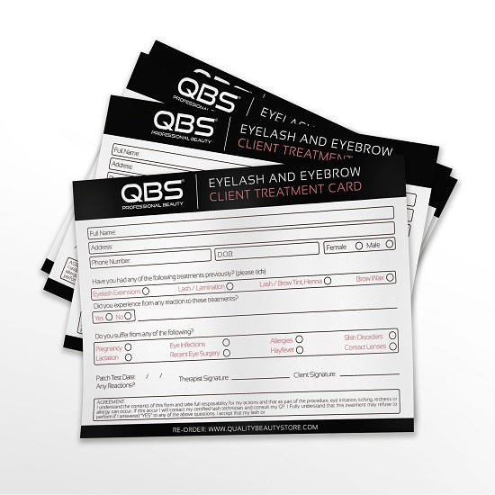 Client Treatment Cards