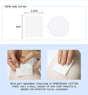 Makeup Removal 100% Cotton Pads