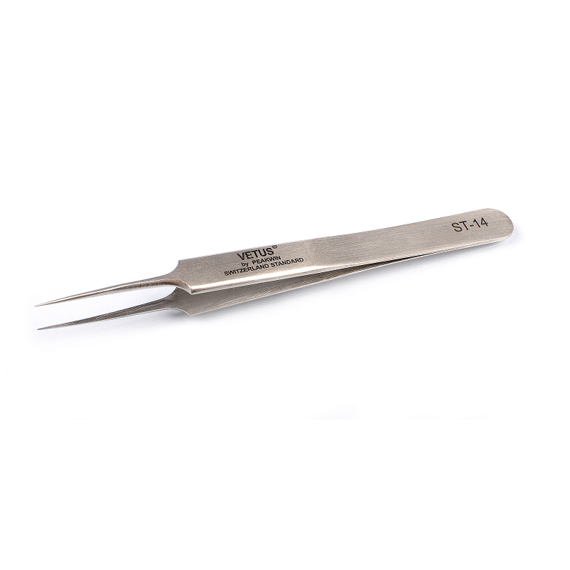 Straight Pointed & Curve Tweezers - Stainless Steel