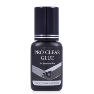 Eyebrow extensions glue