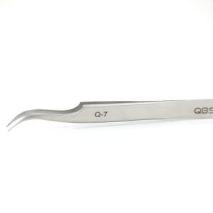 QBS Q-7 Curved Tweezers