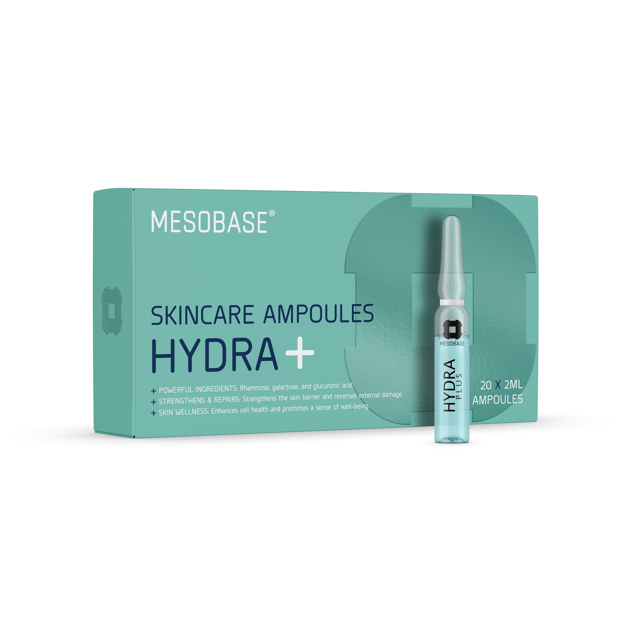 Mesobase Hydra Plus Skincare Ampoule 2ml x 20 | Daily Routine
